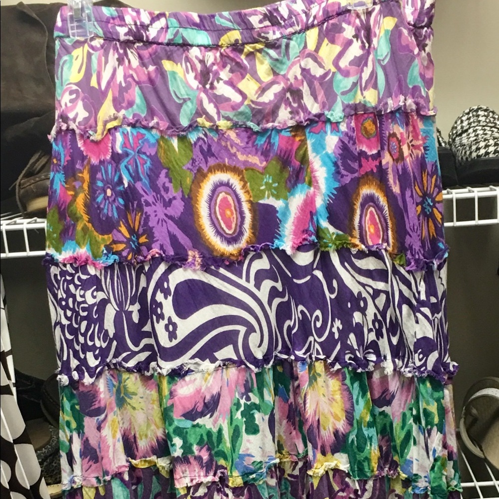 Long rainbow skirt *Final Price*